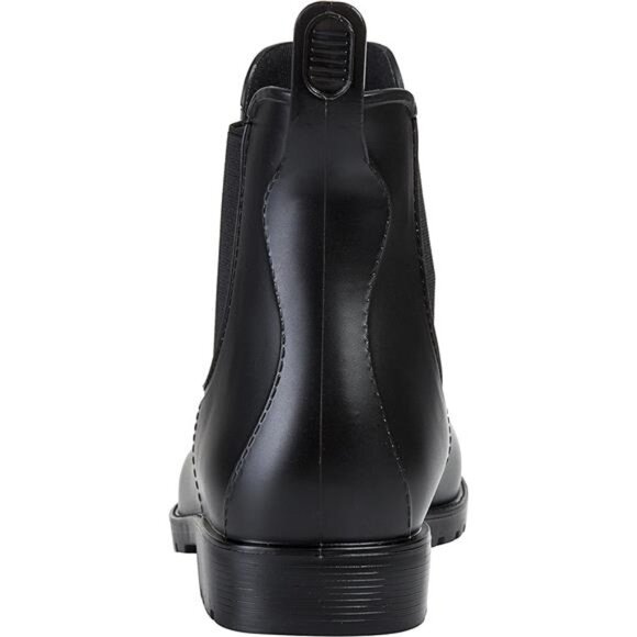 Women's Ankle Rain Boots Waterproof Chelsea Boots - Picture 4 of 7